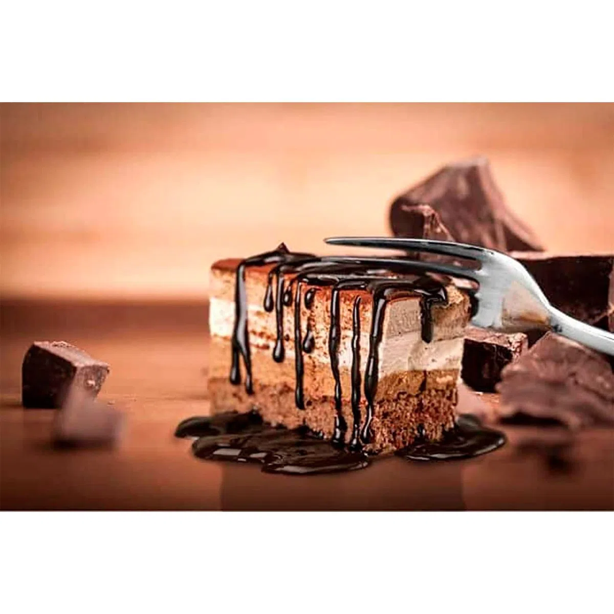 Tradineur - Pack de 12 Tenedores Lunch de Acero Inoxidable, Cubiertos clásicos para Postre, Tarta, Helado, Aptos para lavavajillas - 14,5 cm