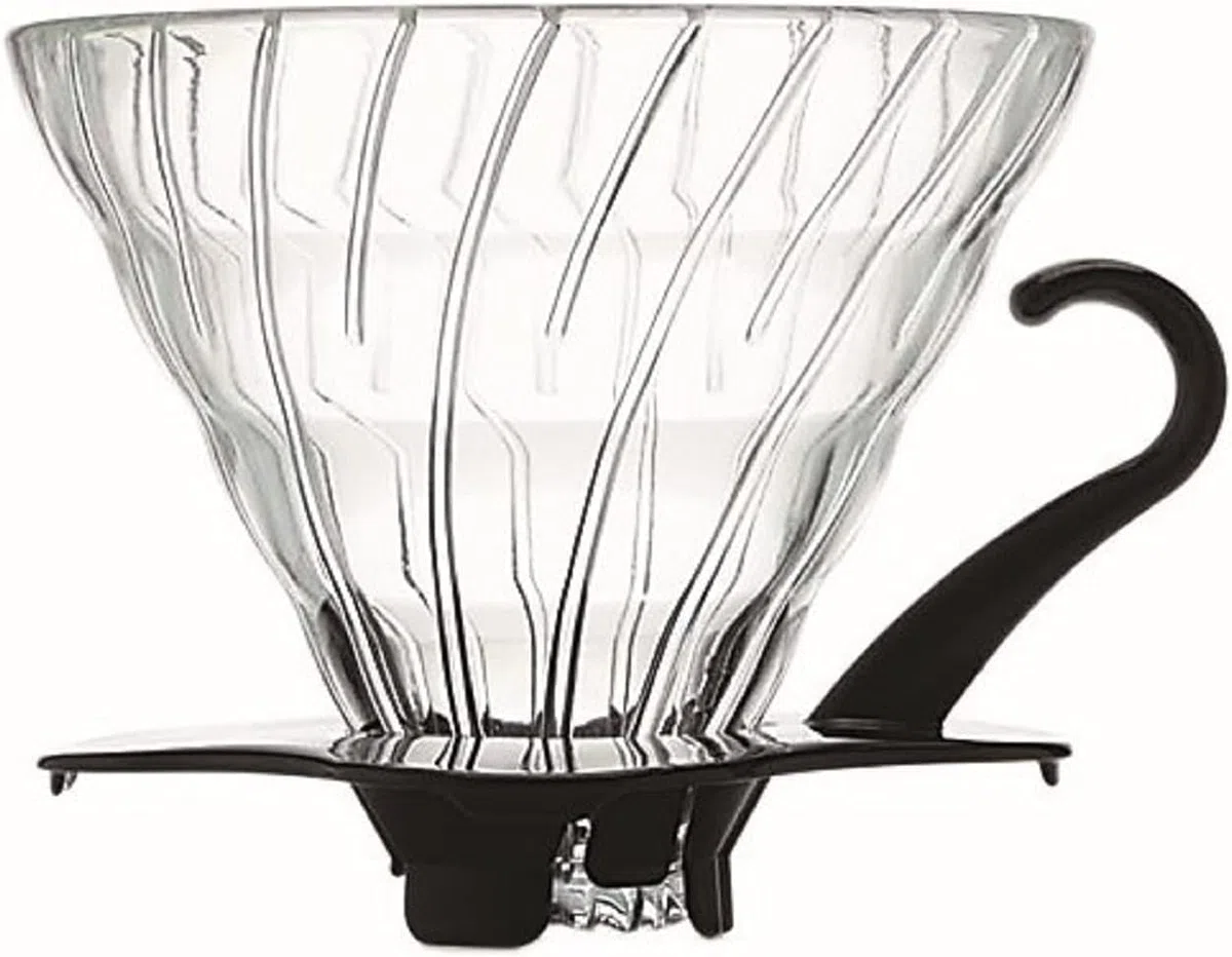 Hario VDG-02B Molinillo de café eléctrico, 200 milliliters, Vidrio, x
