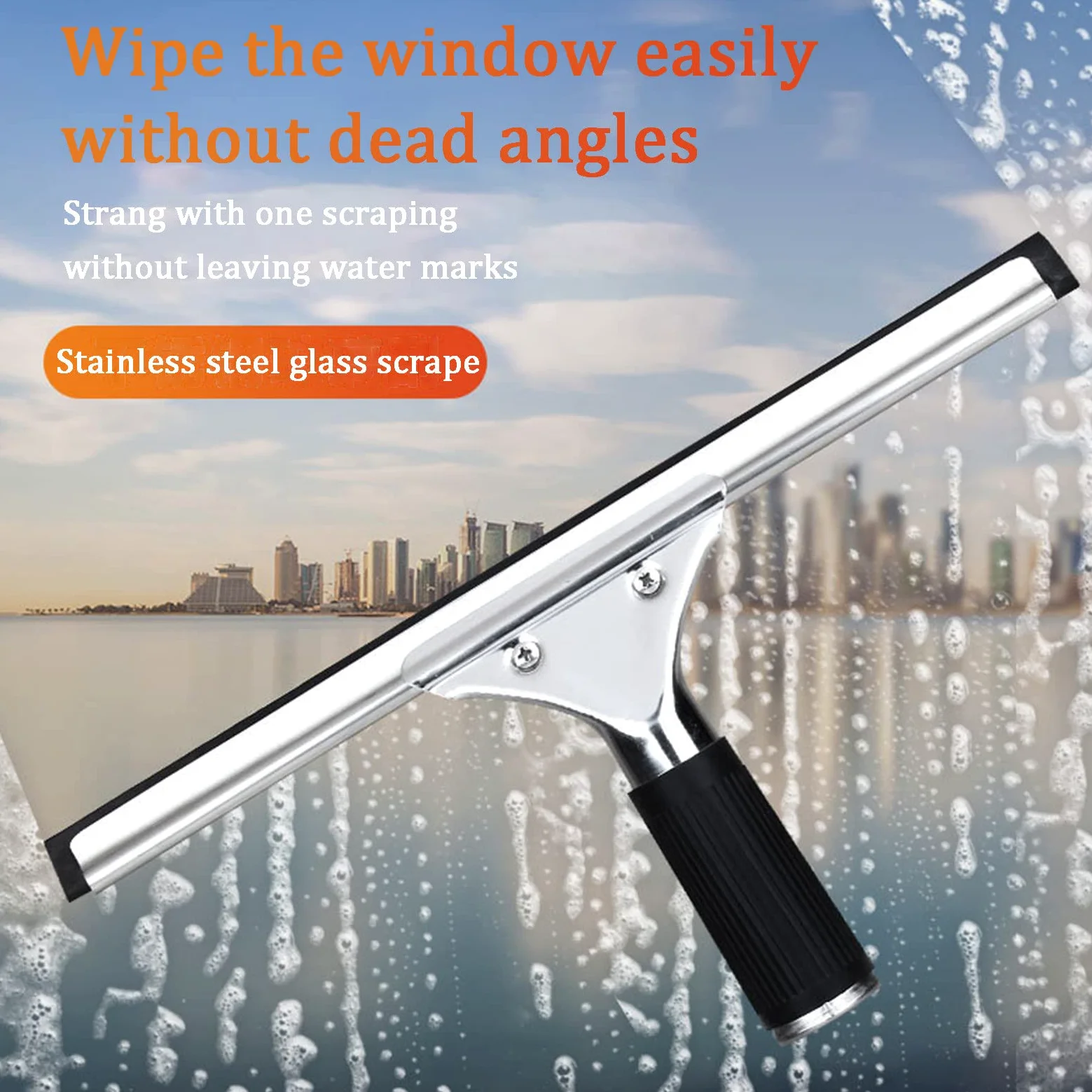 Kit profesional de limpieza de ventanas, poste de 3,6 m con cepillo para paneles solares y fotovoltaicos, ideal para limpiar 3-10 m de alto, solución de limpieza definitiva.
