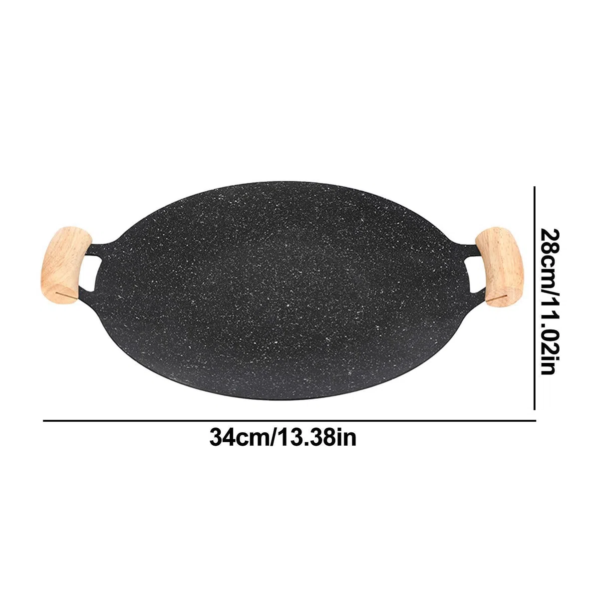 Teppanyakipan,Placa de inducción de barbacoa antiadherente para encimera - Placa de barbacoa compatible para inducción, cocina de gas, cocina eléctrica, parrilla interior o exterior