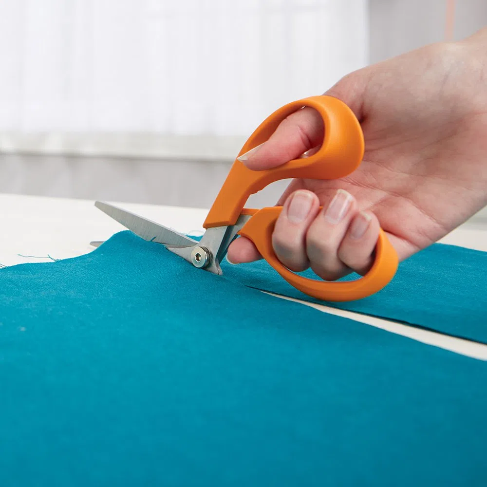Fiskars RazorEdge - Tijeras para Tela y Manualidades, 8 Pulgadas