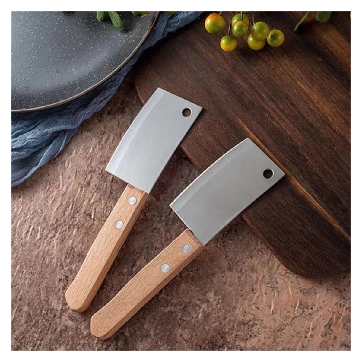 Mini cuchillo de cocina de acero inoxidable, cuchillo de carnicero for pescado, cuchillo for Sushi, herramienta peladora de frutas y verduras, cuchillo portátil for acampar al aire libre