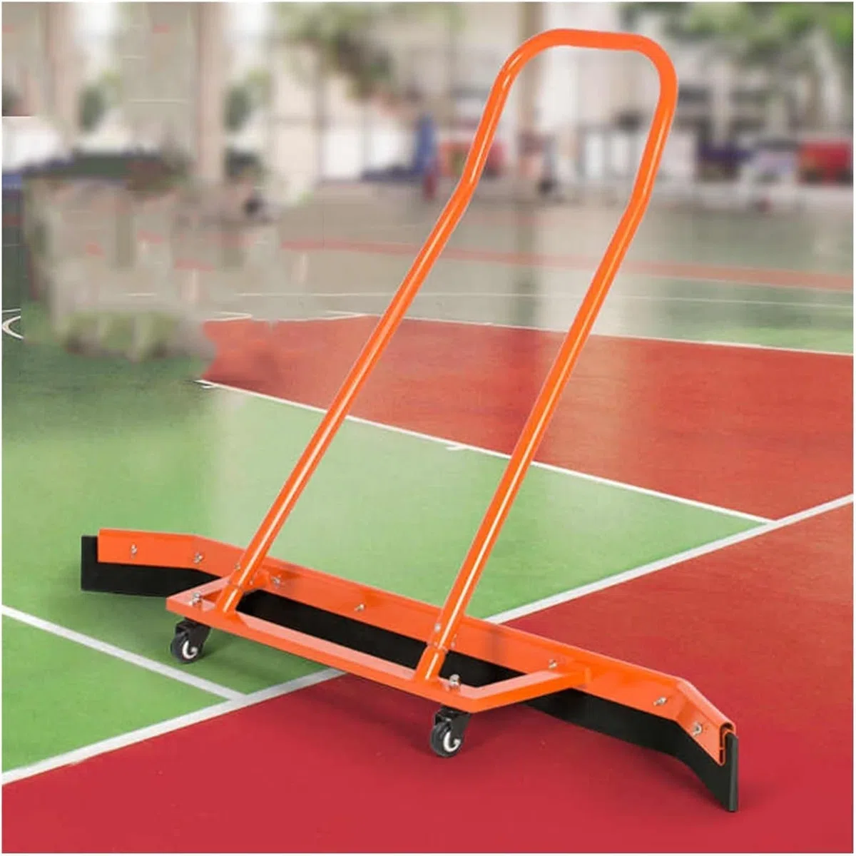 Rasqueta para tenis, pickleball, rodillo de secado resistente con ruedas para azulejos, hormigón, césped, suelo