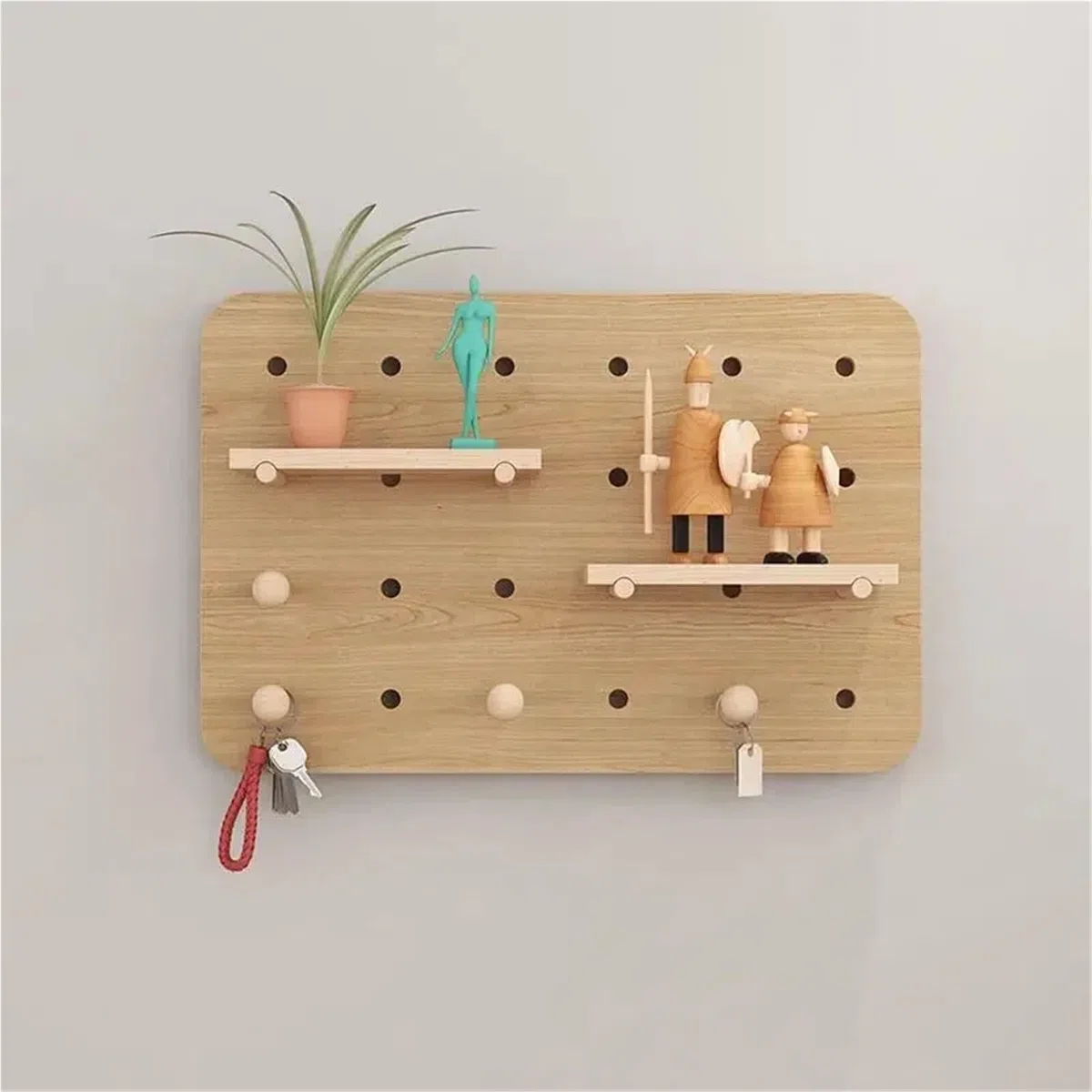 Cubierta de medidor, tableros Decorativos Modernos, Caja eléctrica, Tablero Oculto, tableros de Madera, Estante, Decoraciones de Pared for Sala de Estar(Style 2,45x30cm)