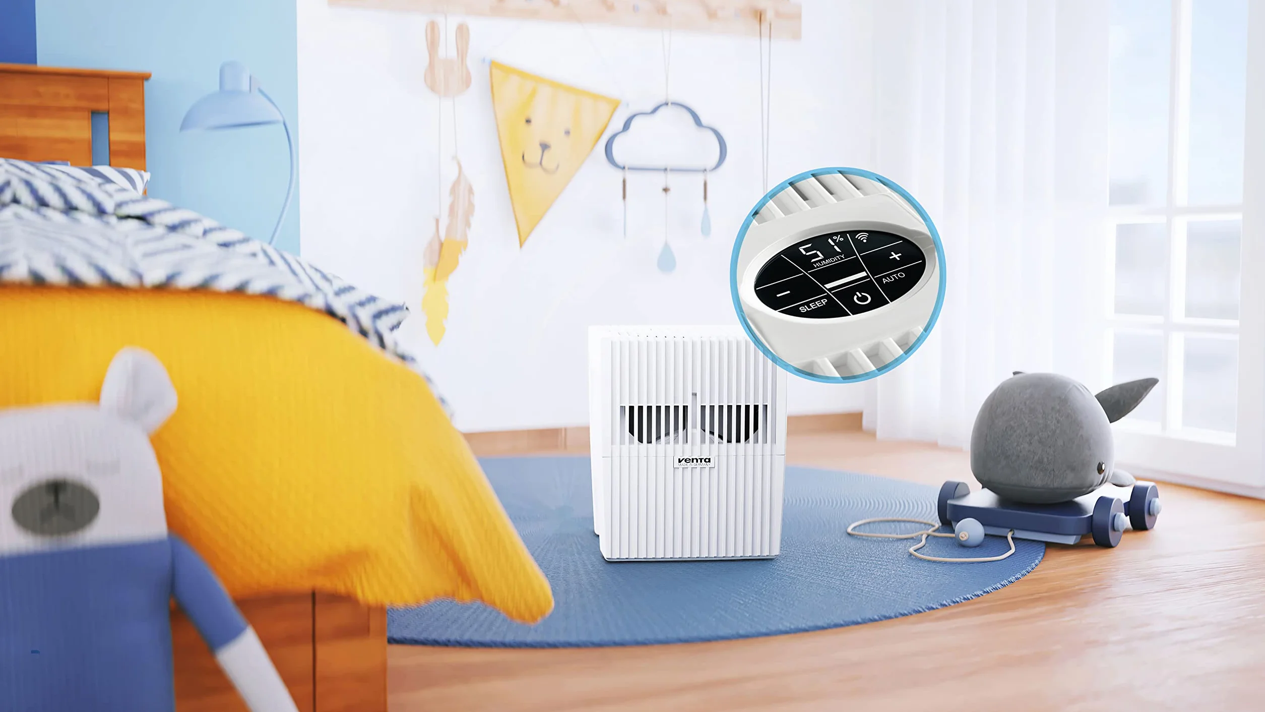 Venta evaporative humidifier AH510 (White)