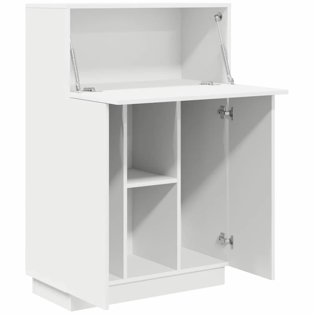 vidaXL Escritorio 71.5 x 31.5 x 106.5 cm Madera de ingeniería, Escritorio Moderno, Almacenamiento Duradero, Mueble Compacto para Oficina, Estudio Actual, Espacio de Trabajo Funcional