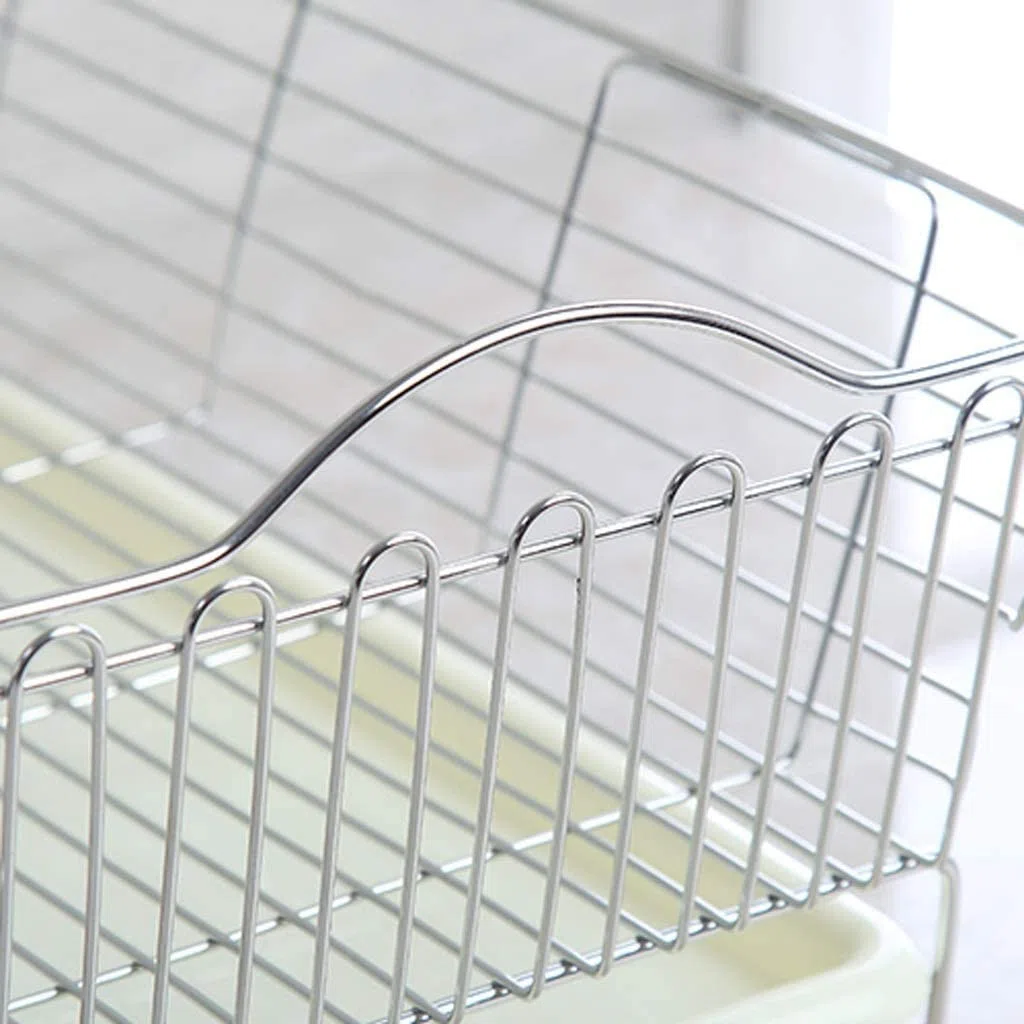 Escurreplatos, Rejilla escurridora Estante Creativo para Platos, Fregadero De Acero Inoxidable, Escurridor, Cesta Lavado, Suministros Cocina Soporte para Platos