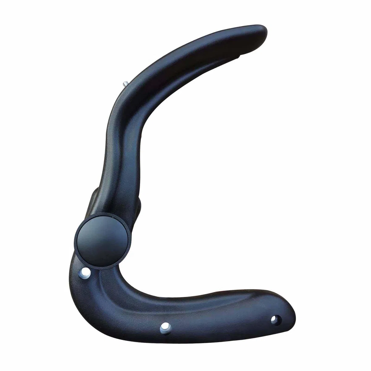 Harilla Par de reposabrazos Ajustables para Silla de Oficina, Brazos de Apoyo y reemplazos de Codo con Tornillos de Montaje, Comodidad con Almohadillas, Negro
