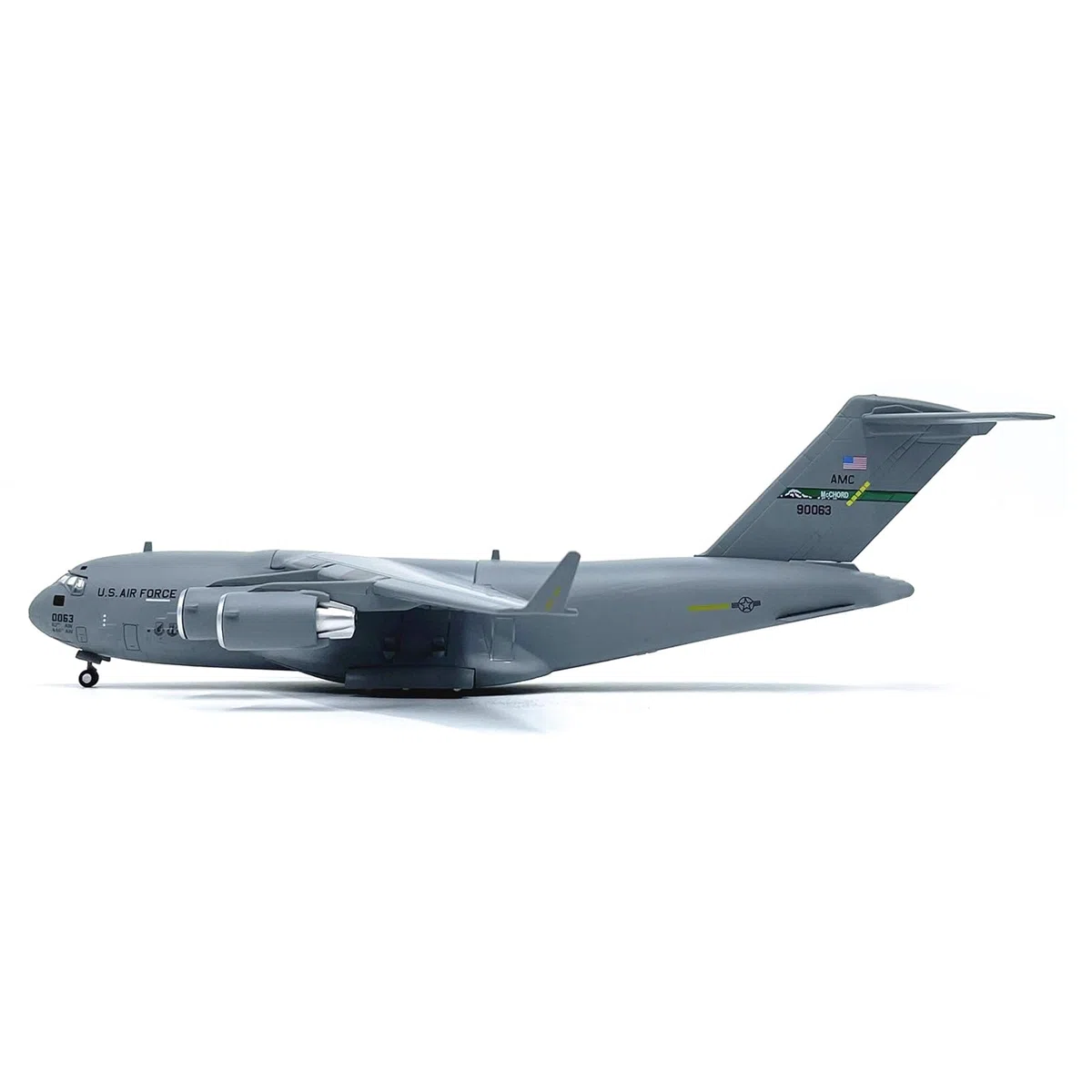 CHICHIYANG 1:200 US Air Force C-17 Globemaster III - Modelo de avión de transporte de aleación para entusiastas