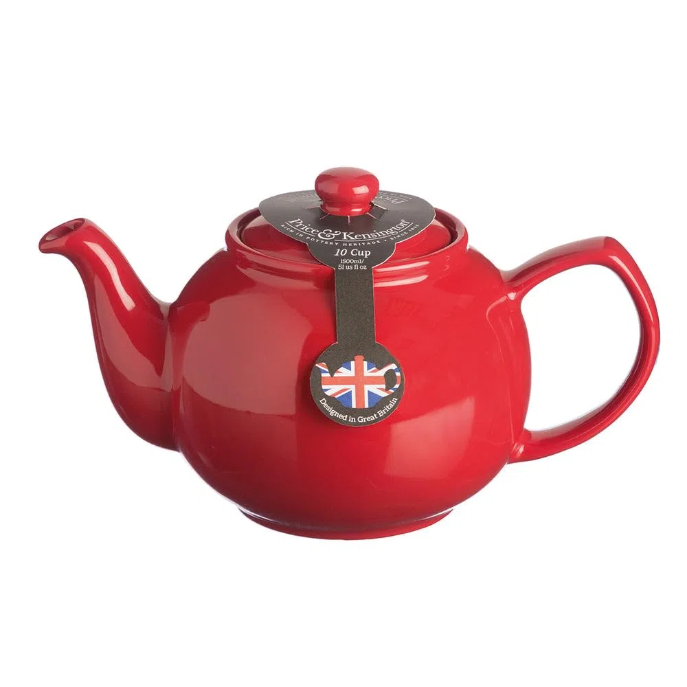 Price & Kensington Brights Red - Tetera de 2 Tazas, cerámica, Multicolor, 2 Tazas