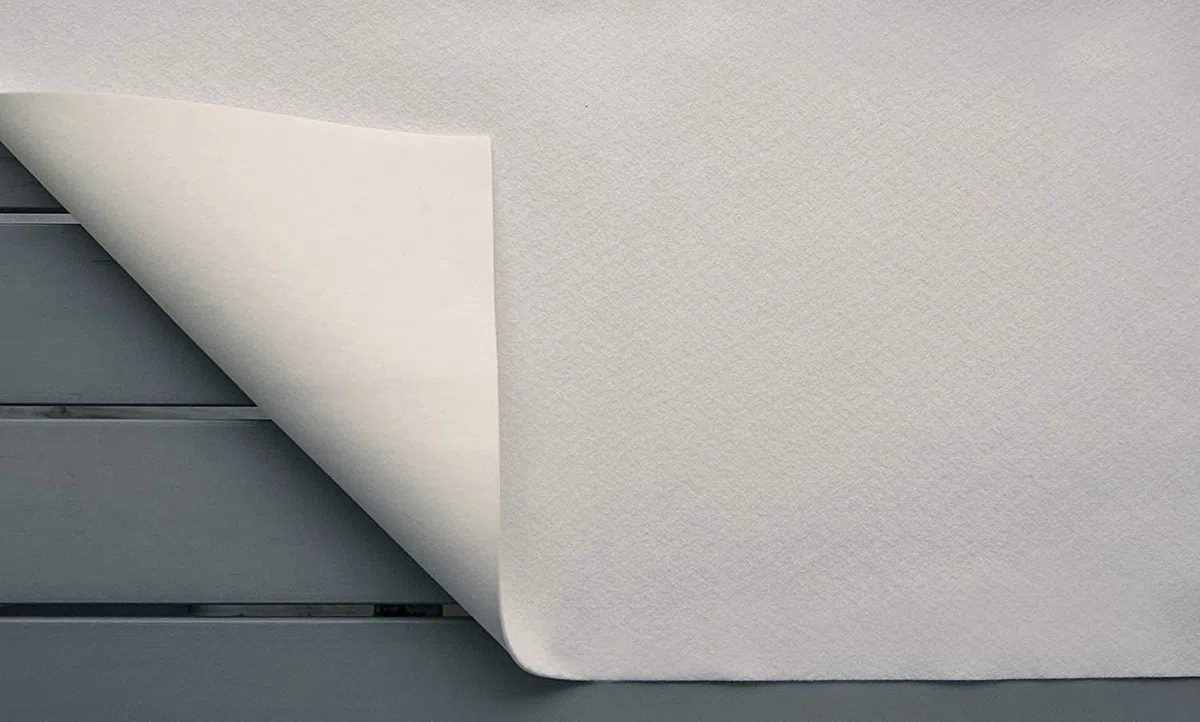 Protector de Mesa, salvamantel, Mantel Hule Muletón, Tela Impermeable con PVC y algodón Que Protege la Mesa de Golpes y arañazos (Blanco, 110_x_240_cm)