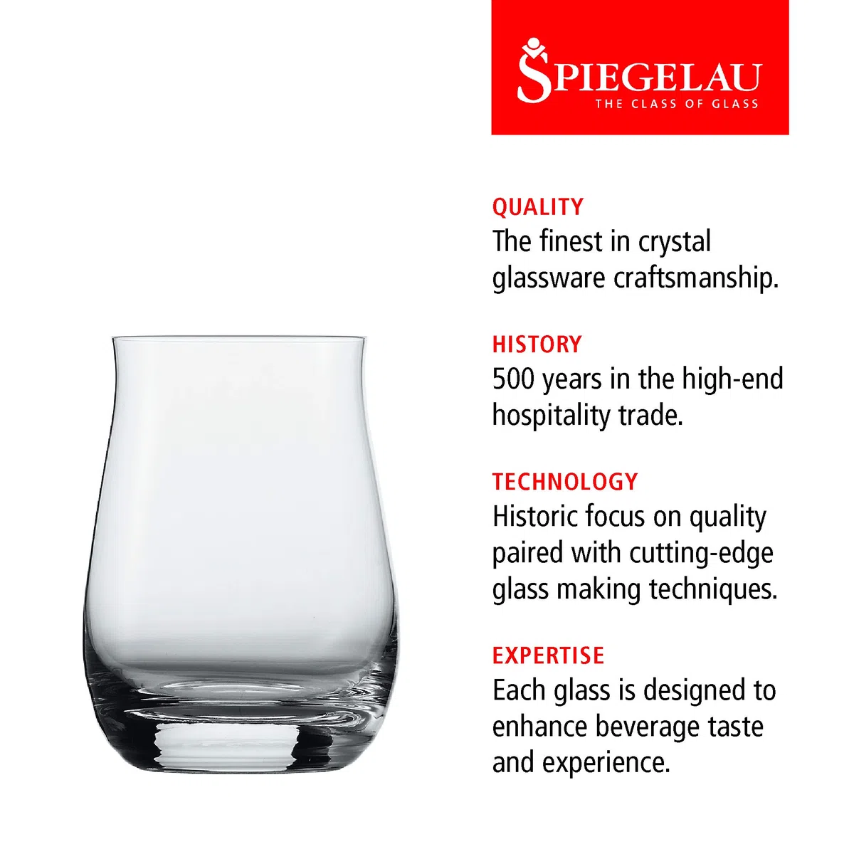 Spiegelau Juego de 2 vasos de whisky de 380 ml, diseño de barril único, 4460166