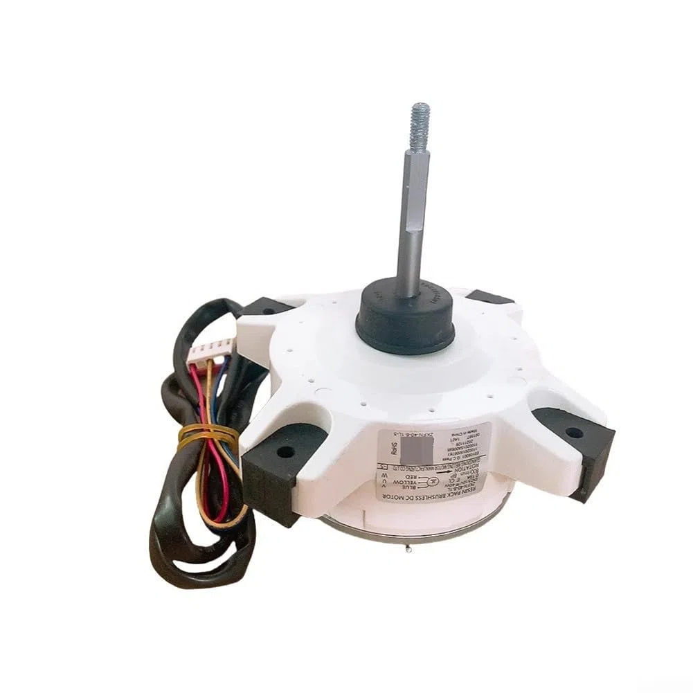 ZKFN-40-8-1L DC Motor sin escobillas para AUX aire acondicionado unidad exterior ventilador de refrigeración rotación inversa carcasa de plástico pieza de repuesto