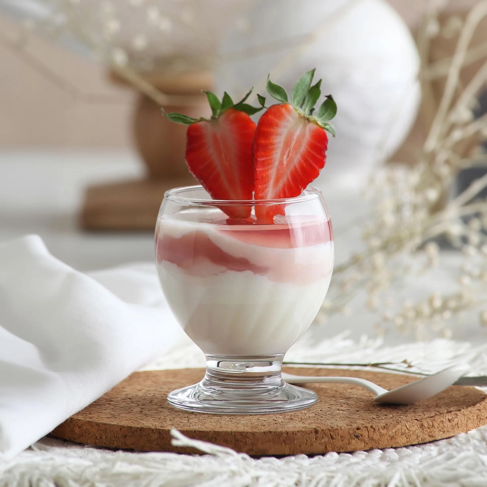 LAV Copa de Helado de Vidrio, Copa Postre, 6PZs, 215ml, SIN PLOMO, Cuencos De Helado, Vasos Postre, Tazas Helado, Plato de Postre, Copas Helado Cristal, Cuencos de Postre, Ice Cream Bowls