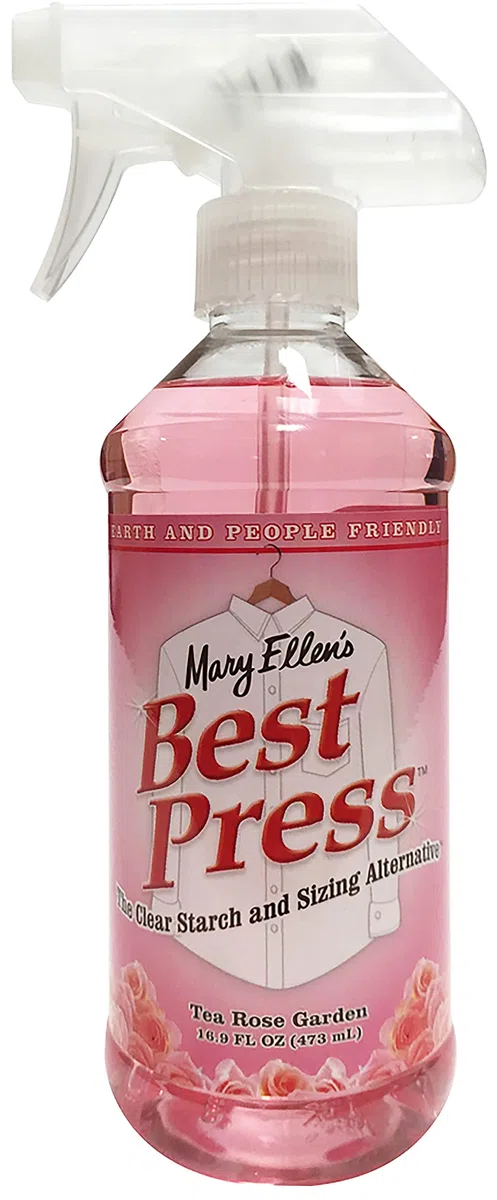 Mary Ellen Products Clear Starch Mary Ellen's Best Press-Almidón Transparente Alternativo (473 ml), Aroma de jardín de Rosas, Multicolor, 9.620000000000001 x 8.35 x 22.32 cm