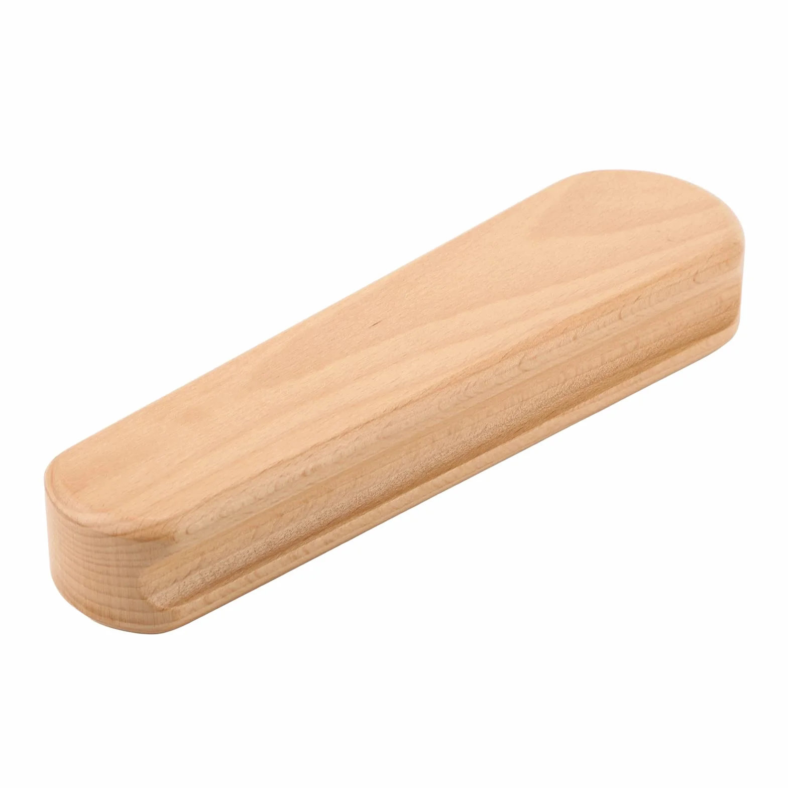 Badajo De Sastre Madera De Haya Las Ranuras Bordes Redondeados Diseño Para Aplanar Telas Y Prensas De Punta