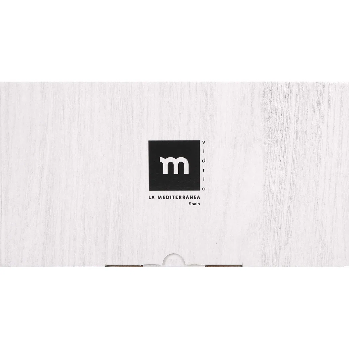 La Mediterránea Vajilla Completa 12 Piezas de Vidrio Templado, Incluye 4 Platos Llanos de (26.5 cm), 4 Platos Hondos de (20.5 cm) y 4 Platos de Postre de (19 cm), Colección Temara