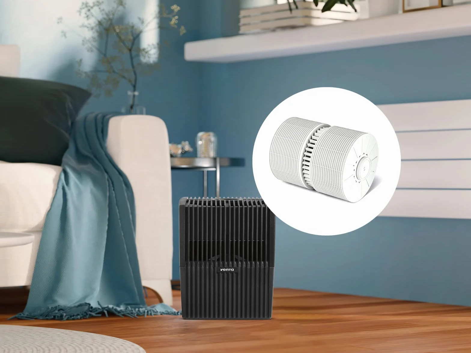Venta AH 515, Schwarz, Schwarz, AC, 100-240 V, 50-60 Hz, 8 W