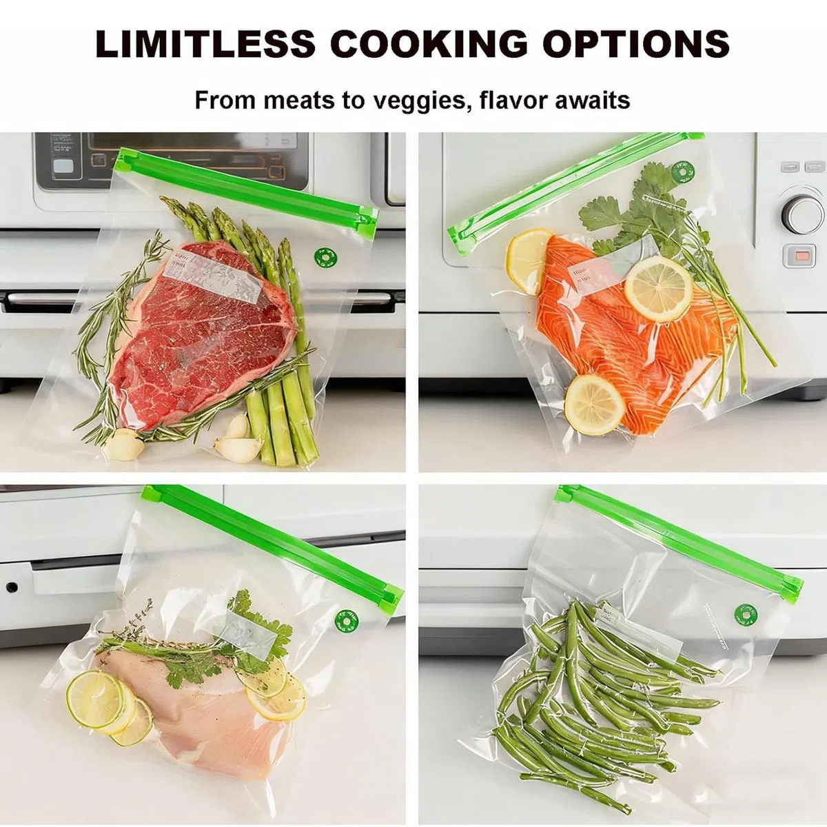 Sous Vide Cooker 1600W Commercial Sous Vide Machine Fast Heating Immersion Circulator with Timer & Accurate Temp Control, Stainless Steel, Ultra-Quiet, IPX8 Waterproof, Home Kitchen Use