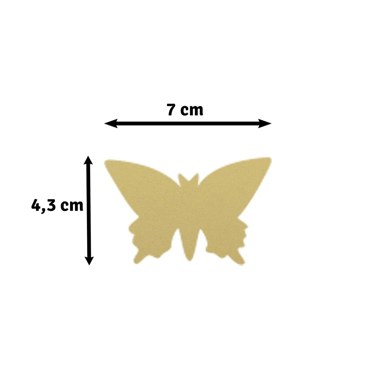 Vaessen Creative Perforadora de Papel, Mariposa 3, Talla XXXL, Para Proyectos DIY, Scrapbooking, Creación de Tarjetas y Más
