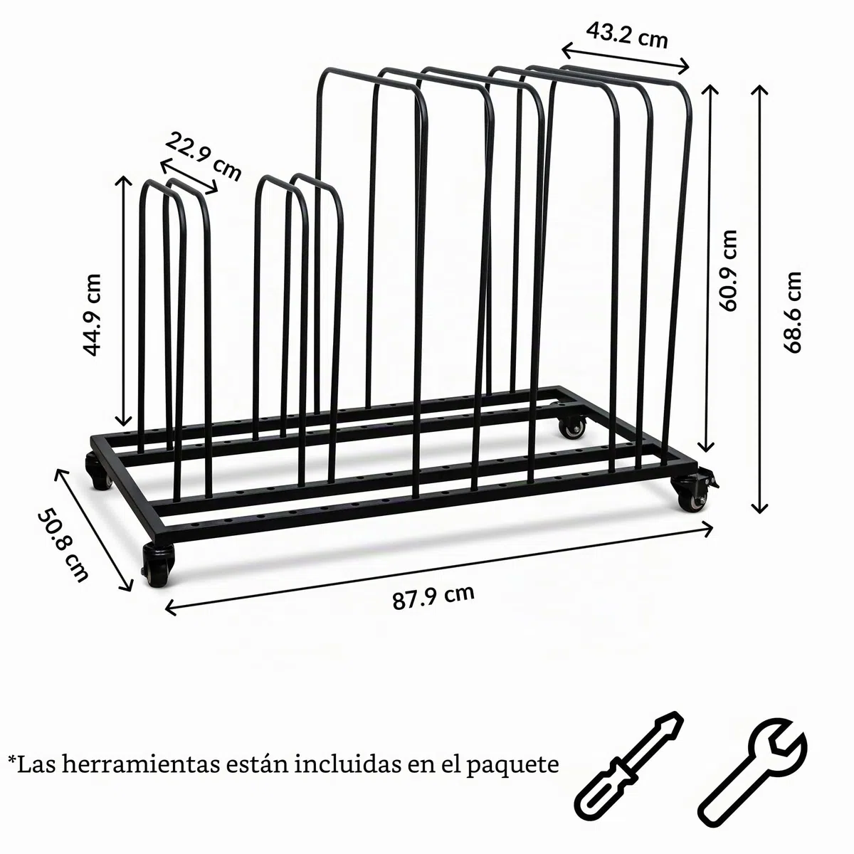 ODOXIA Estante de almacenamiento seguro para lienzos | Secado y organización fácil | Estante de impresión para arte