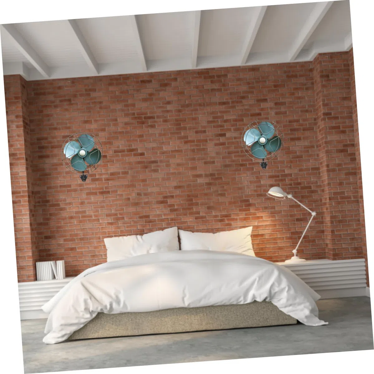 LIFKOME Soporte para Ventilador Eléctrico Montaje Resistente para Pared Duradero Fácil Instalación Accesorios Repuestos Ventiladores Industriales Base para Colgar Ventilador Uso Interior y
