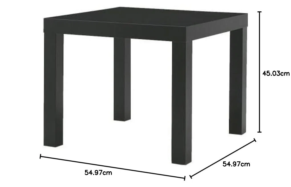 Mesa Auxiliar Negra