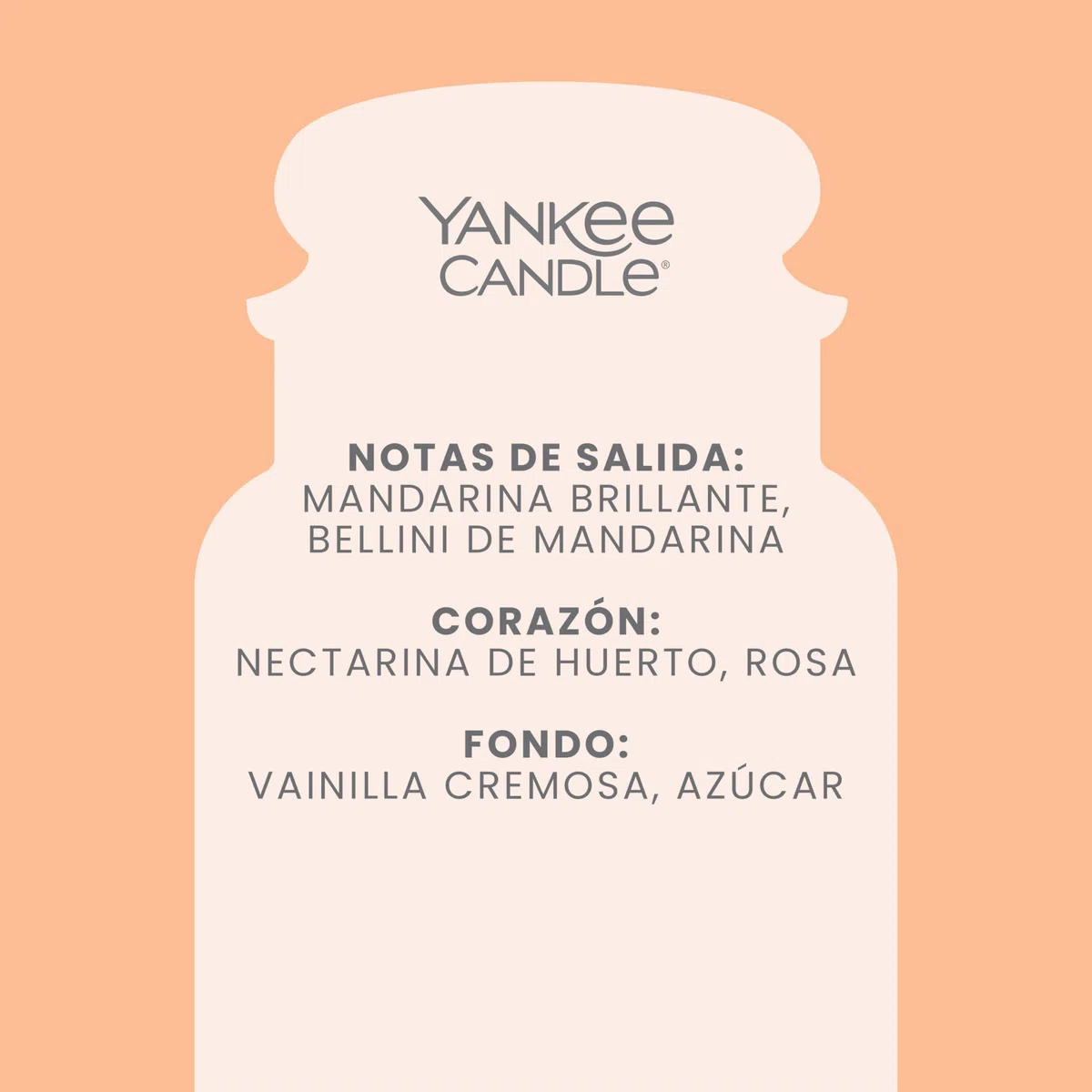 Yankee Candle Vela perfumada | Tarro grande de Tangerine & Vanilla | Velas de larga duración: hasta 150 horas | Regalos perfectos para mujeres