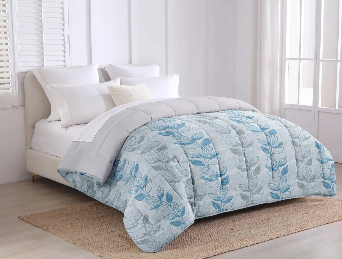 MANEMI - Edredon Estampado con Relleno de Fibra, Edredon Cama 135CM, 230 x 240cm, Tejido Suave y 100% Poliéster