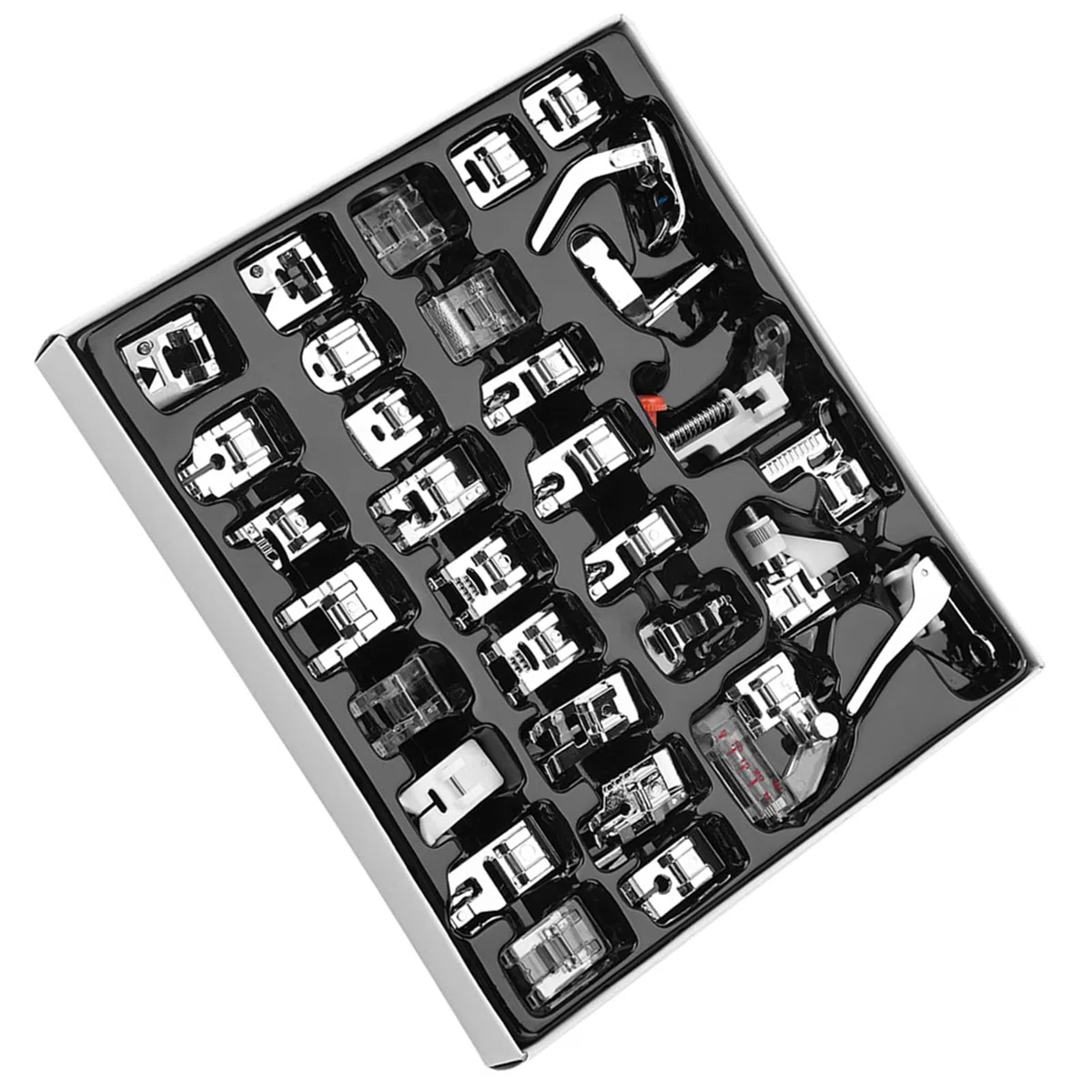Singer Juego de 32 Prensatelas para Máquina de Coser, Pies para Caminar, Accesorios Originales