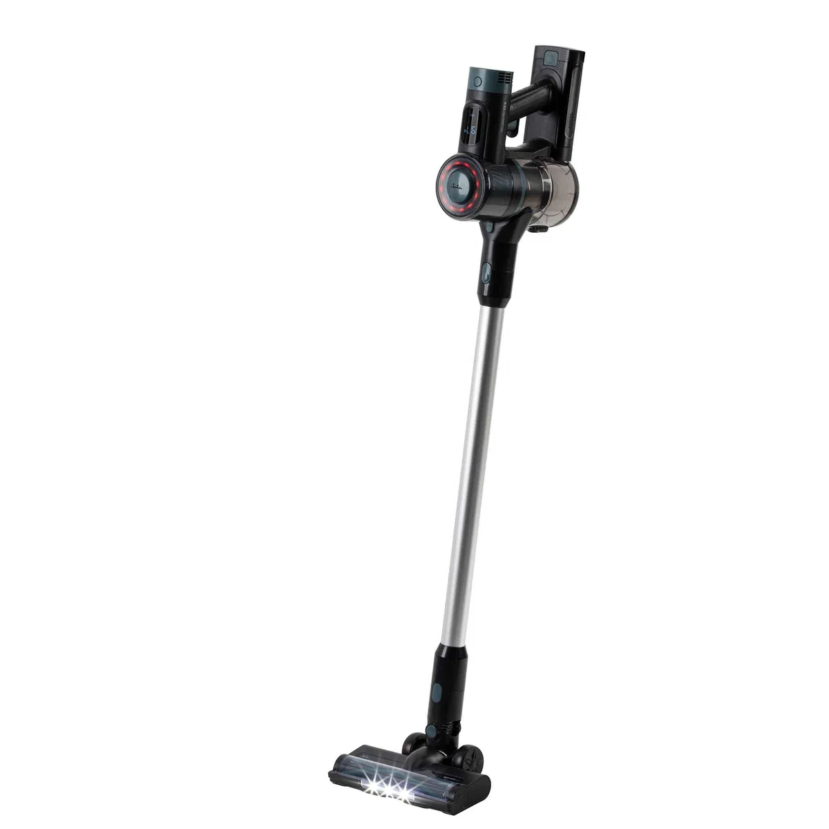 JATA JEAP1629 - Aspiradora sin Cable. Aspiradora Escoba. 3 Funciones: Turbo, Normal y Eco. 3 Velocidades. Autonomía 45 min. Depósito 800 ml. Cepillo Giratorio. Con Luz. TODO tipo de Suelos y Alfombras