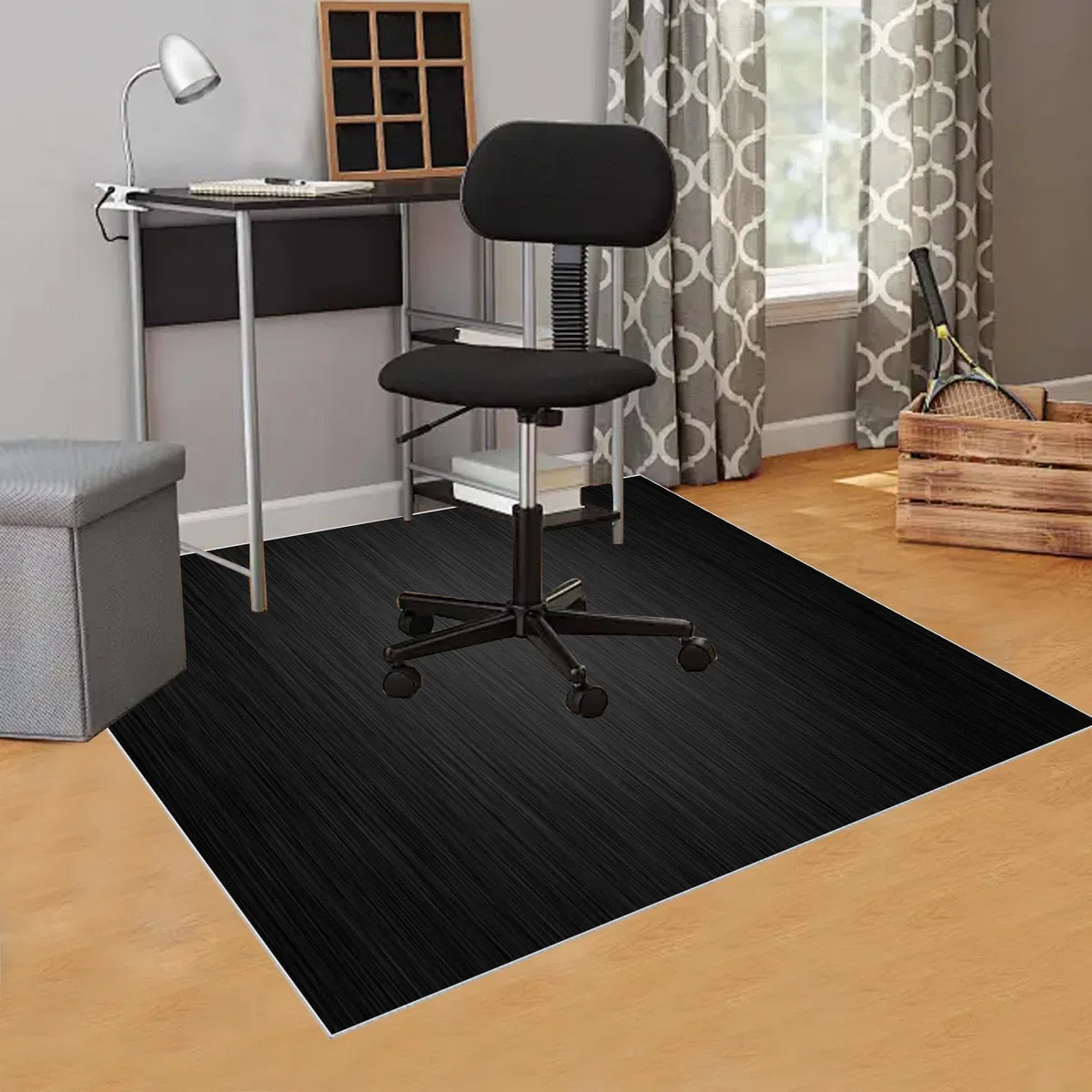 Alfombrilla de Protección para Suelos Duros, Protector Suelo Silla Ruedas, Alfombra Silla Gaming, Tapete de Protección de Madera/baldosas, Protector Suelo Silla de Escritorio 180 x 200 cm
