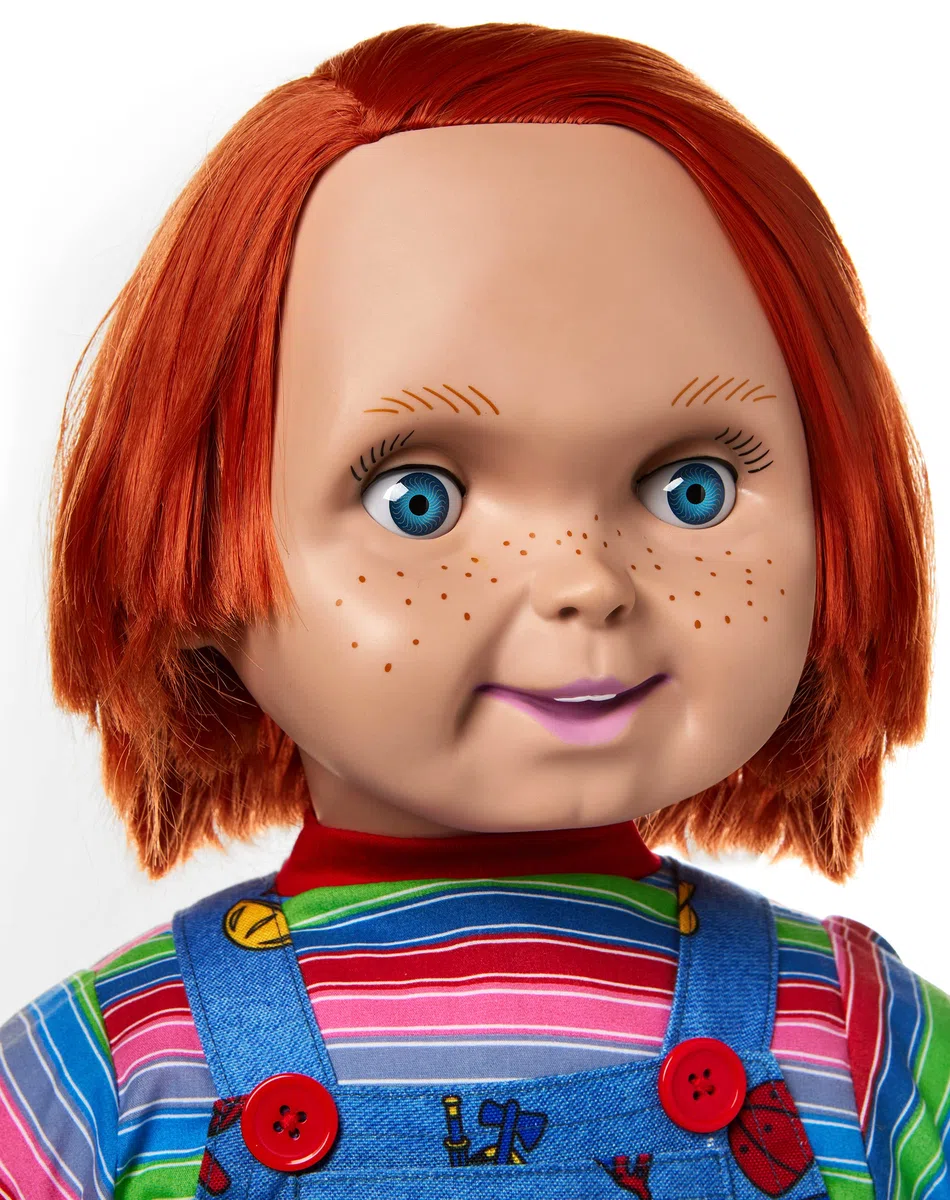 Spirit Halloween Good Guys Chucky Decor - 24 Pulgadas | Licencia Oficial | Juego Infantil | Decoración de Terror