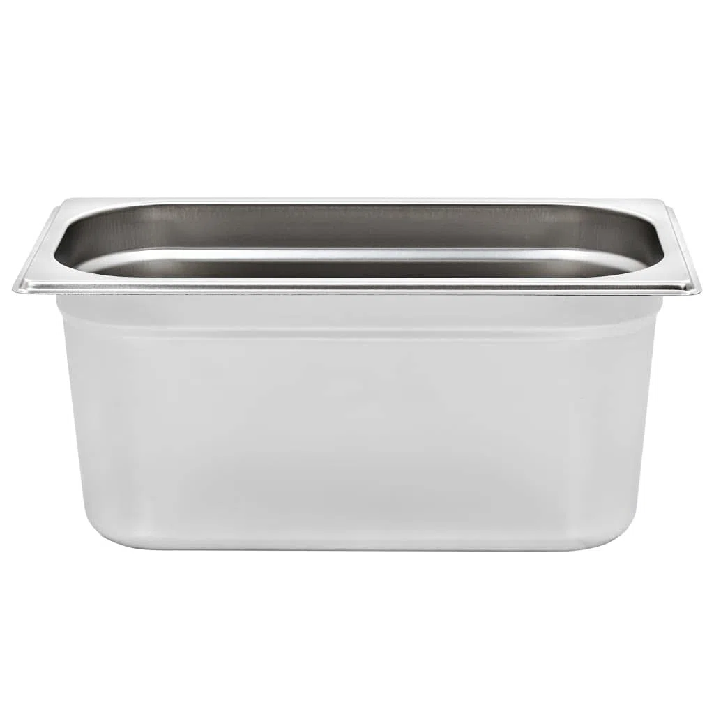 Accesorios para electrodomésticos de cocina Gastronorm contenedores 4 piezas GN 1/3 150 mm acero inoxidable hogar y jardín