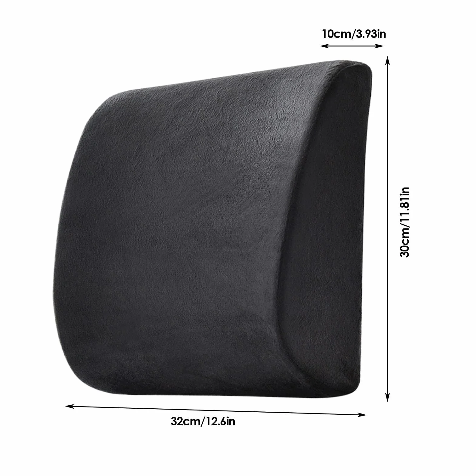Almohada lumbar para la espalda baja, cojín transpirable para la espalda baja, cojín de soporte para la espalda baja, soporte lumbar para asiento de coche, almohada de soporte para la espalda del sofá