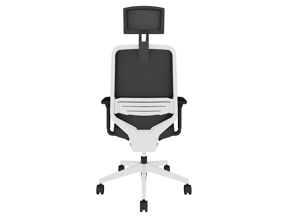 Silla de Escritorio Profesional Dot Pro | Negra-Blanca 21009 (Entrega 24H)