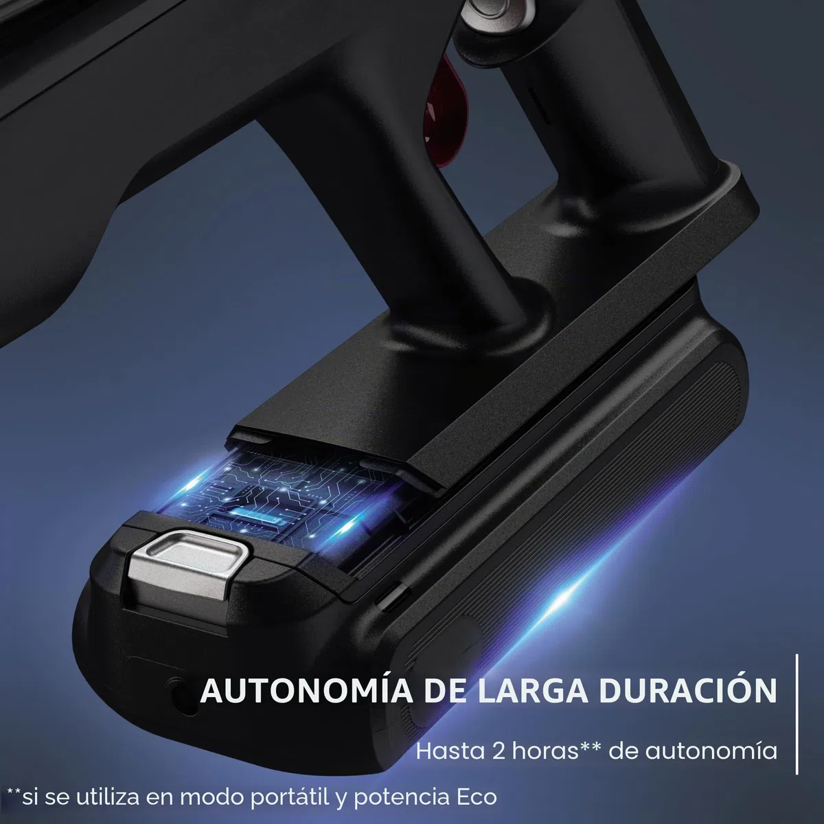 Rowenta RH9CD9E0 X-Force Flex 16.60 Animal Aqua, Aspiradora inalámbrica, Negro/Cobre