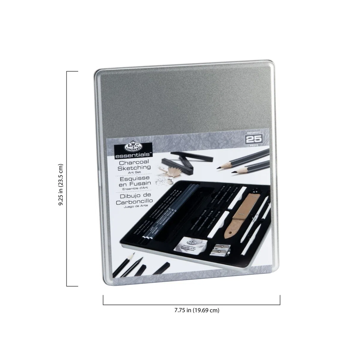 Royal & Langnickel RSET-ART2711 - Set de carboncillo de diseño artístico