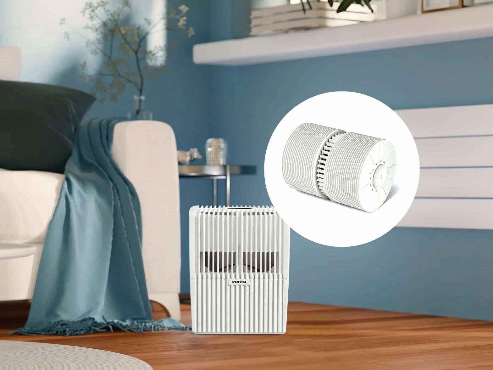 Venta evaporative humidifier AH510 (White)