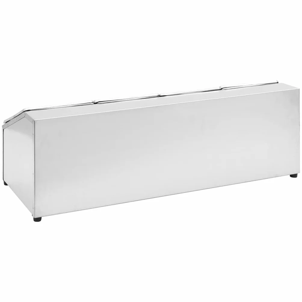 Gastronorm - Contenedor con 4 sartenes GN 1/6 de acero inoxidable