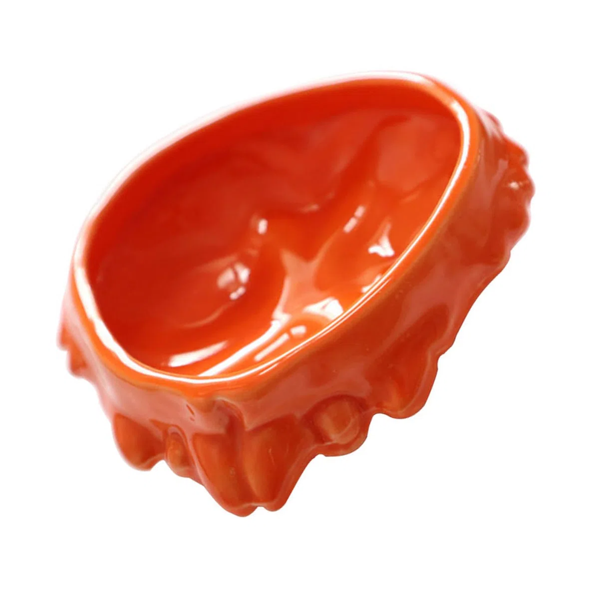 Cabilock Plato De Cerámica Crab Diseño Novedoso Perfecto Para Familias y Restaurantes
