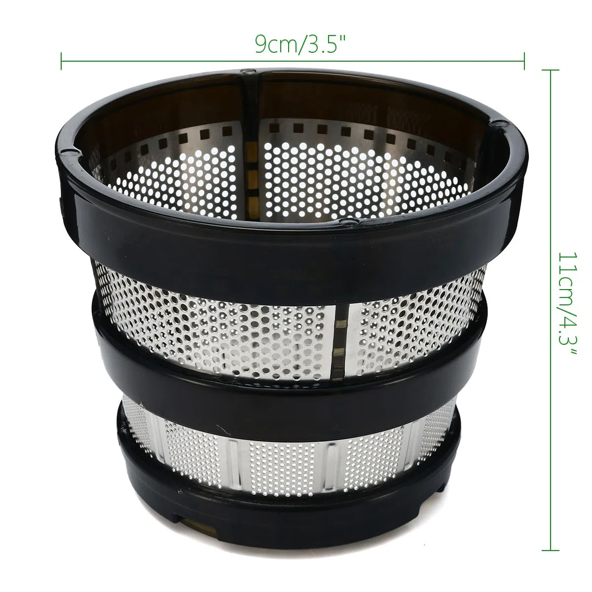 Exprimidor de piezas de repuesto de filtro grueso de malla fina, exprimidor lento, filtro de filtro de malla fina, filtro de filtro de malla fina, orificio pequeño, filtro de filtro de malla fina