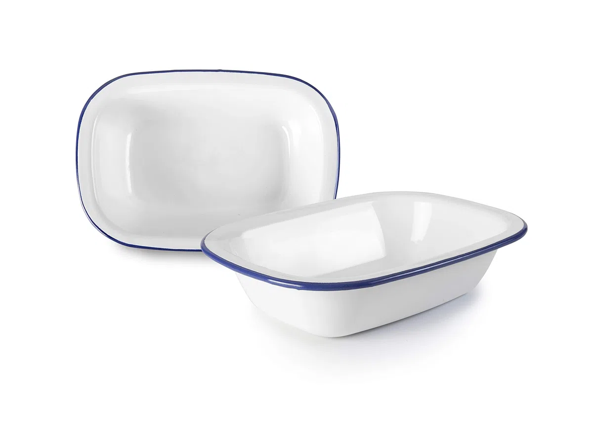 IBILI 905022 Fuente Rectangular BlancoA 22 CM