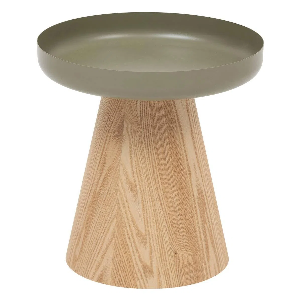 Atmosphera - Mesa Auxiliar Hercyna Gris Verde D. 40 cm