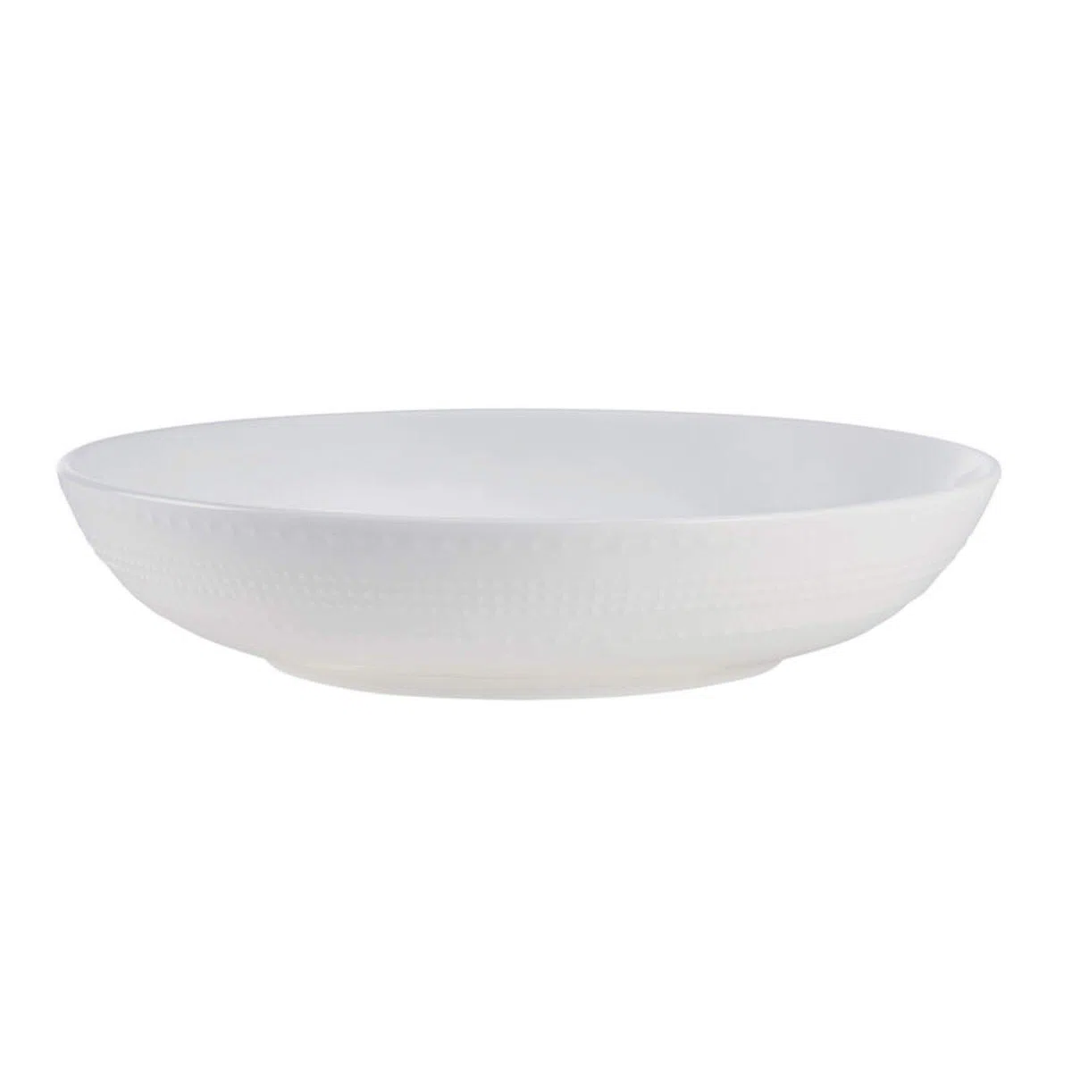 Mikasa Annabele - Juego de vajilla de 40 piezas, resistente a virutas, para 8, color blanco