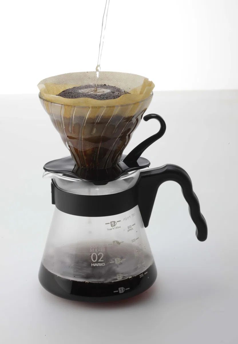 Hario VDG-02B Molinillo de café eléctrico, 200 milliliters, Vidrio, x