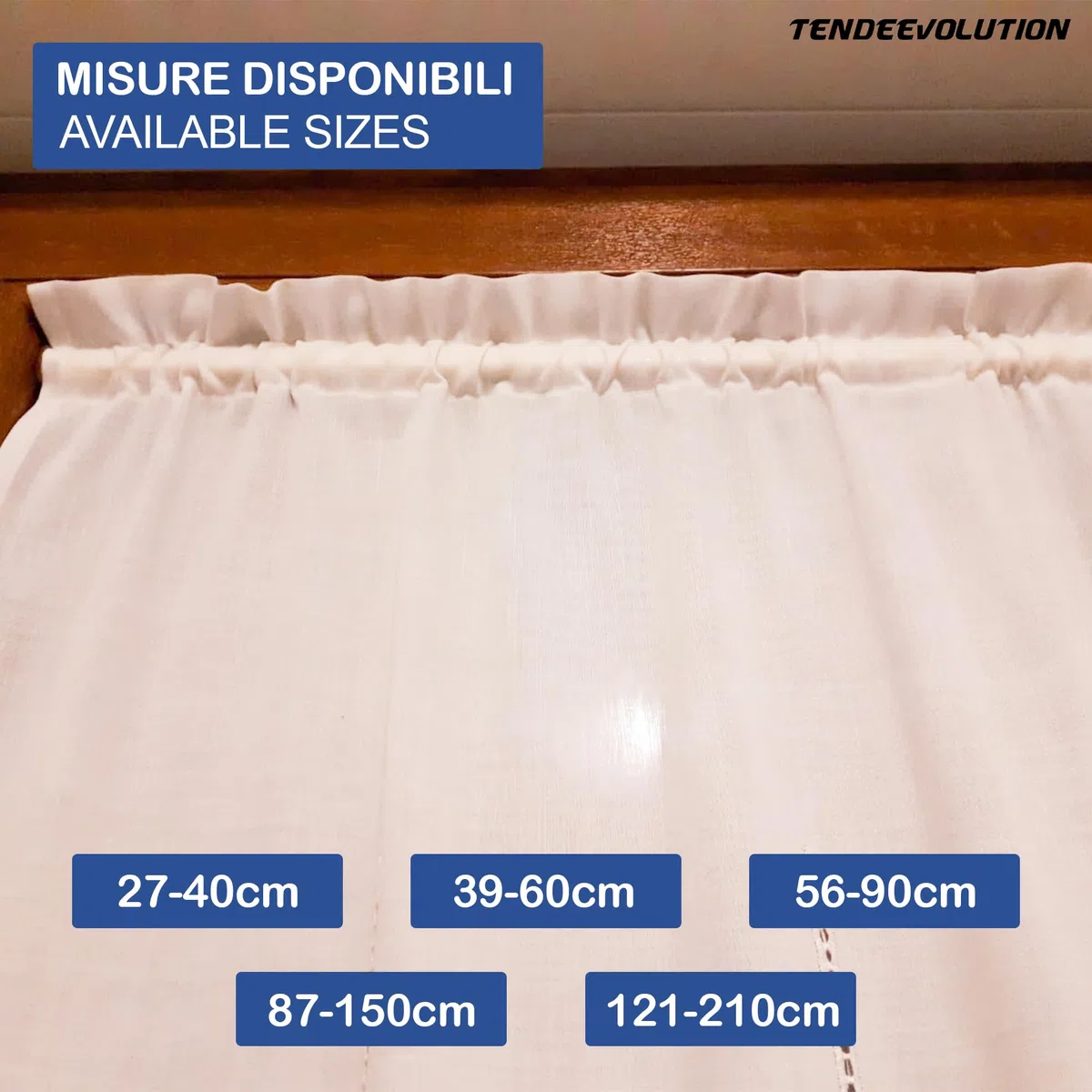 Par de Varillas para Cortinas de Ventana en Acero Galvanizado, Barra de Cortina de Presión Ajustable.Barra de Muelle para Cortinas (DE 121 A 210 cm, BRONCE)