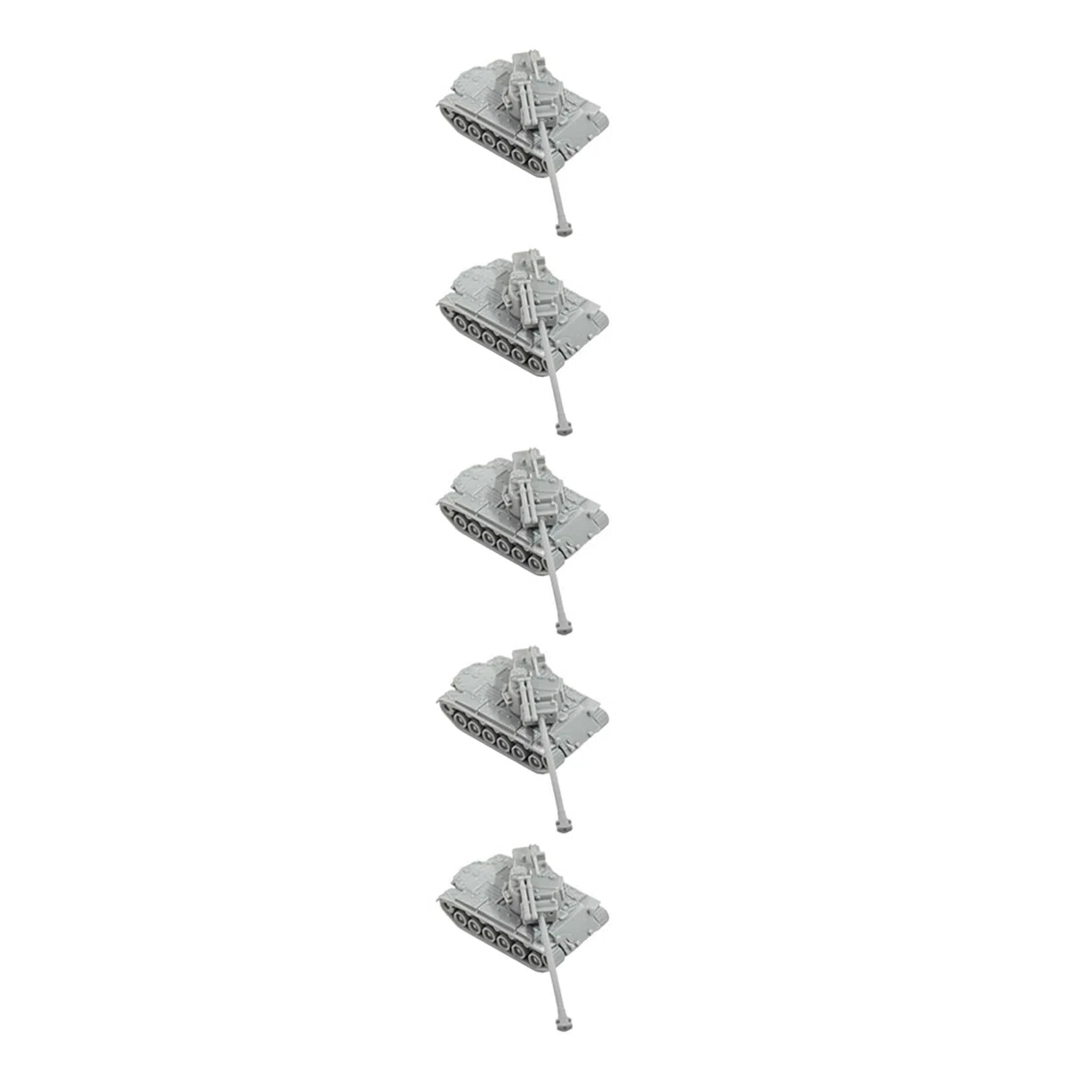 Kit De 5 Tanques Pesados ​​Super Pershing T26E4, Escala 1/144, Resina 3D, For Coleccionistas, De La Segunda Guerra Mundial.