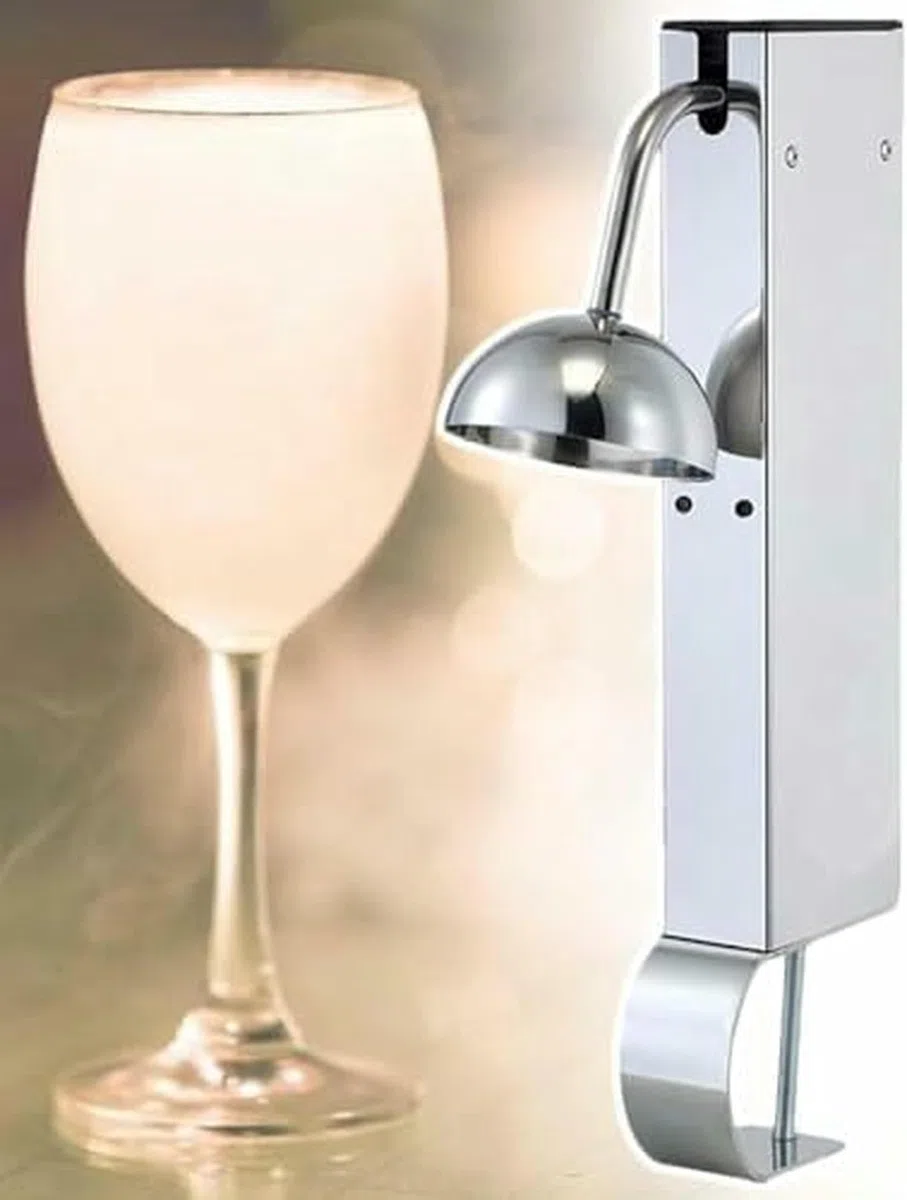 Escarchador de Copas: enfría al Instante Copas y Vasos de Vino para Bares, restaurantes y Uso doméstico.