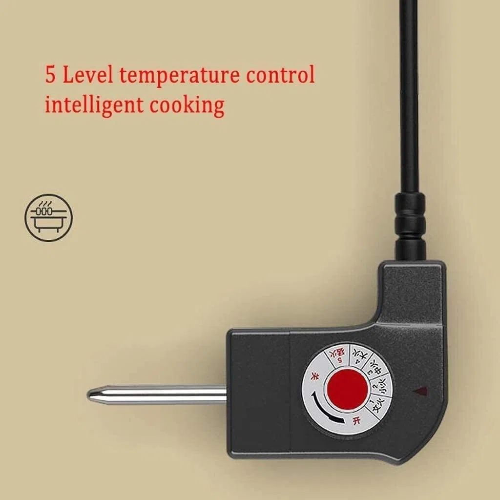 Parrilla Eléctrica Plancha de Asar Sartén eléctrica para parrilla, parrilla de mesa 2 en 1, parrillas de contacto para barbacoa para interiores Parrilla sin humo para interiores, superficies de coc